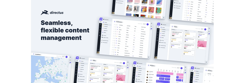 Directus seamless flexible content mamagement image